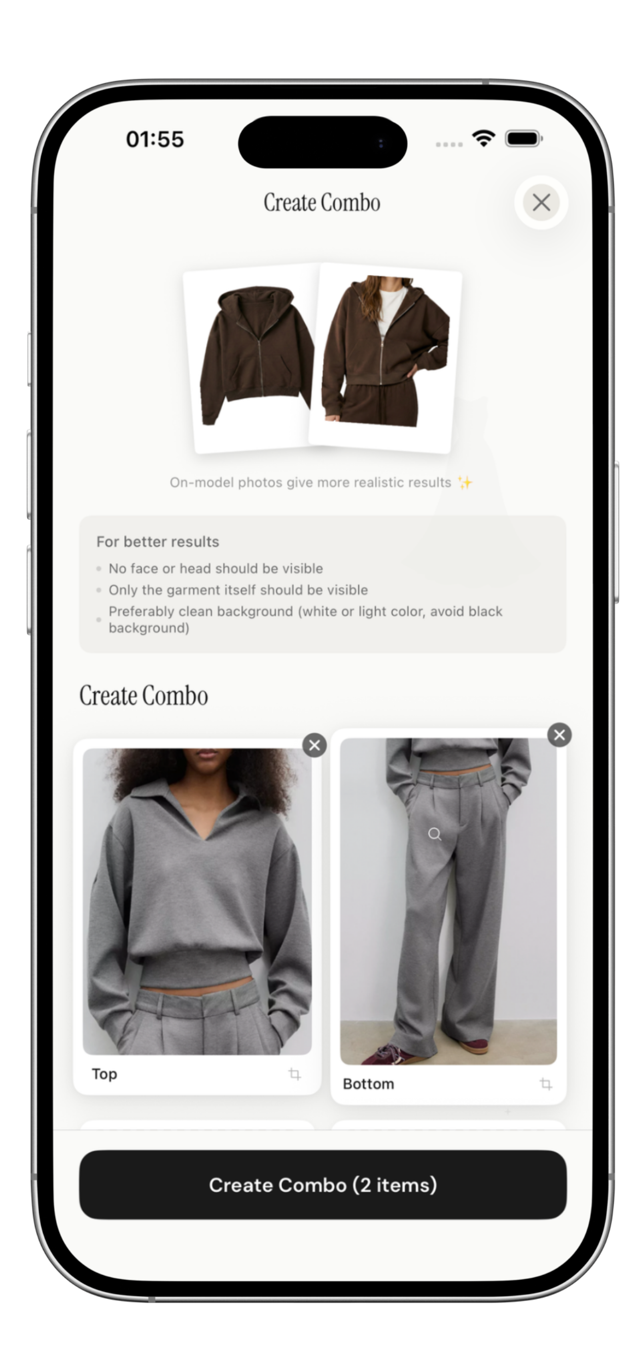 STILYA Kombin Oluştur